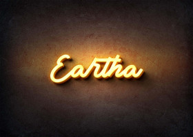 Glow Name Profile Picture for Eartha