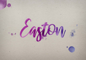 Easton Watercolor Name DP
