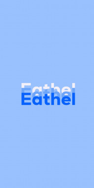 Name DP: Eathel