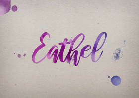 Eathel Watercolor Name DP