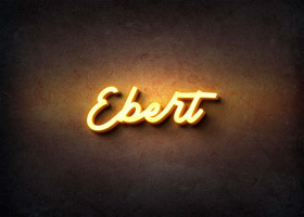 Glow Name Profile Picture for Ebert
