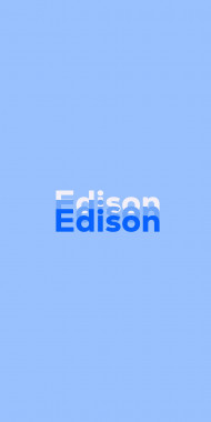 Name DP: Edison
