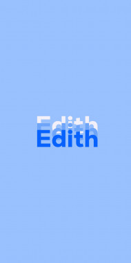 Name DP: Edith