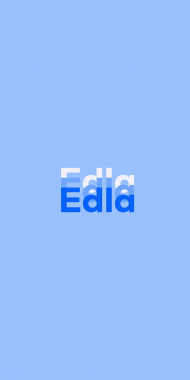 Name DP: Edla