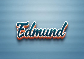 Cursive Name DP: Edmund