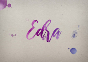 Edra Watercolor Name DP