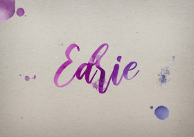 Edrie Watercolor Name DP