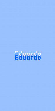 Name DP: Eduardo