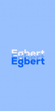 Name DP: Egbert