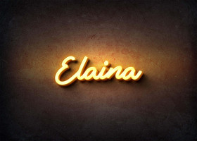 Glow Name Profile Picture for Elaina