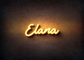 Glow Name Profile Picture for Elana
