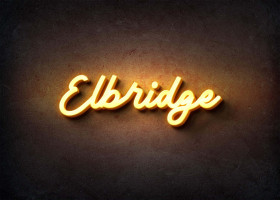Glow Name Profile Picture for Elbridge