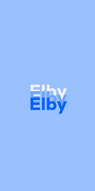 Name DP: Elby