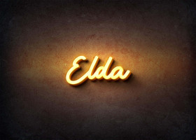 Glow Name Profile Picture for Elda