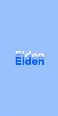 Name DP: Elden
