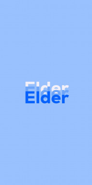 Name DP: Elder