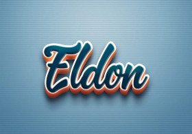 Cursive Name DP: Eldon