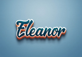 Cursive Name DP: Eleanor