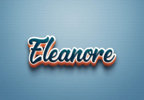 Cursive Name DP: Eleanore