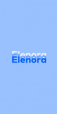 Name DP: Elenora
