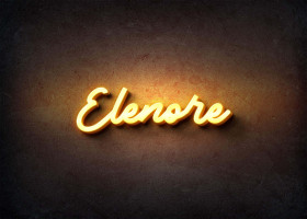 Glow Name Profile Picture for Elenore