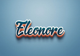 Cursive Name DP: Eleonore
