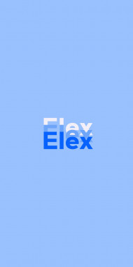 Name DP: Elex