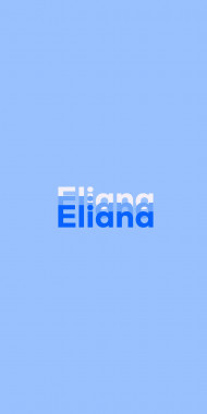 Name DP: Eliana