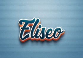 Cursive Name DP: Eliseo
