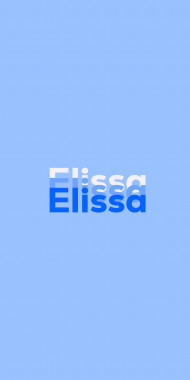 Name DP: Elissa