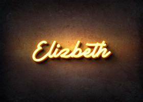 Glow Name Profile Picture for Elizbeth