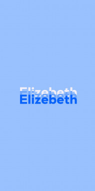 Name DP: Elizebeth