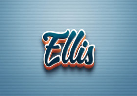 Cursive Name DP: Ellis