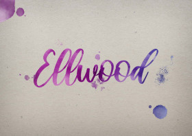 Ellwood Watercolor Name DP