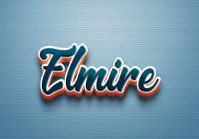 Cursive Name DP: Elmire