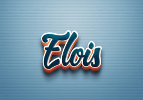 Cursive Name DP: Elois