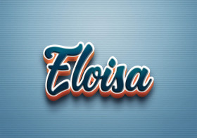 Cursive Name DP: Eloisa