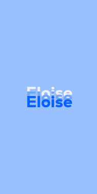 Name DP: Eloise