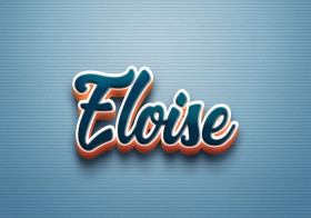 Cursive Name DP: Eloise