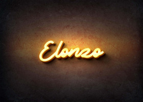 Glow Name Profile Picture for Elonzo