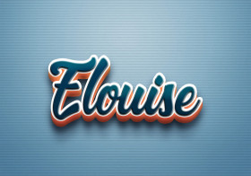 Cursive Name DP: Elouise