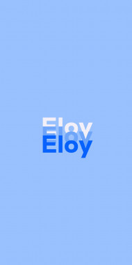 Name DP: Eloy