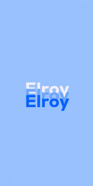 Name DP: Elroy