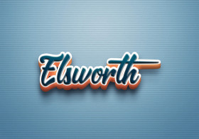 Cursive Name DP: Elsworth