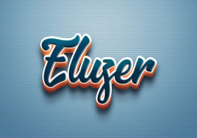 Cursive Name DP: Eluzer