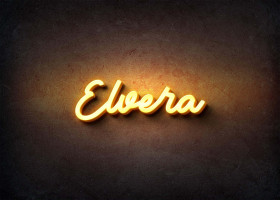 Glow Name Profile Picture for Elvera