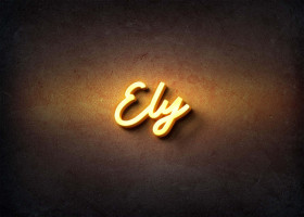Glow Name Profile Picture for Ely