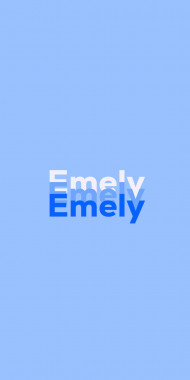 Name DP: Emely