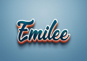 Cursive Name DP: Emilee