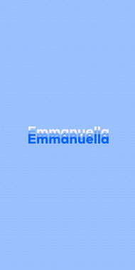 Name DP: Emmanuella